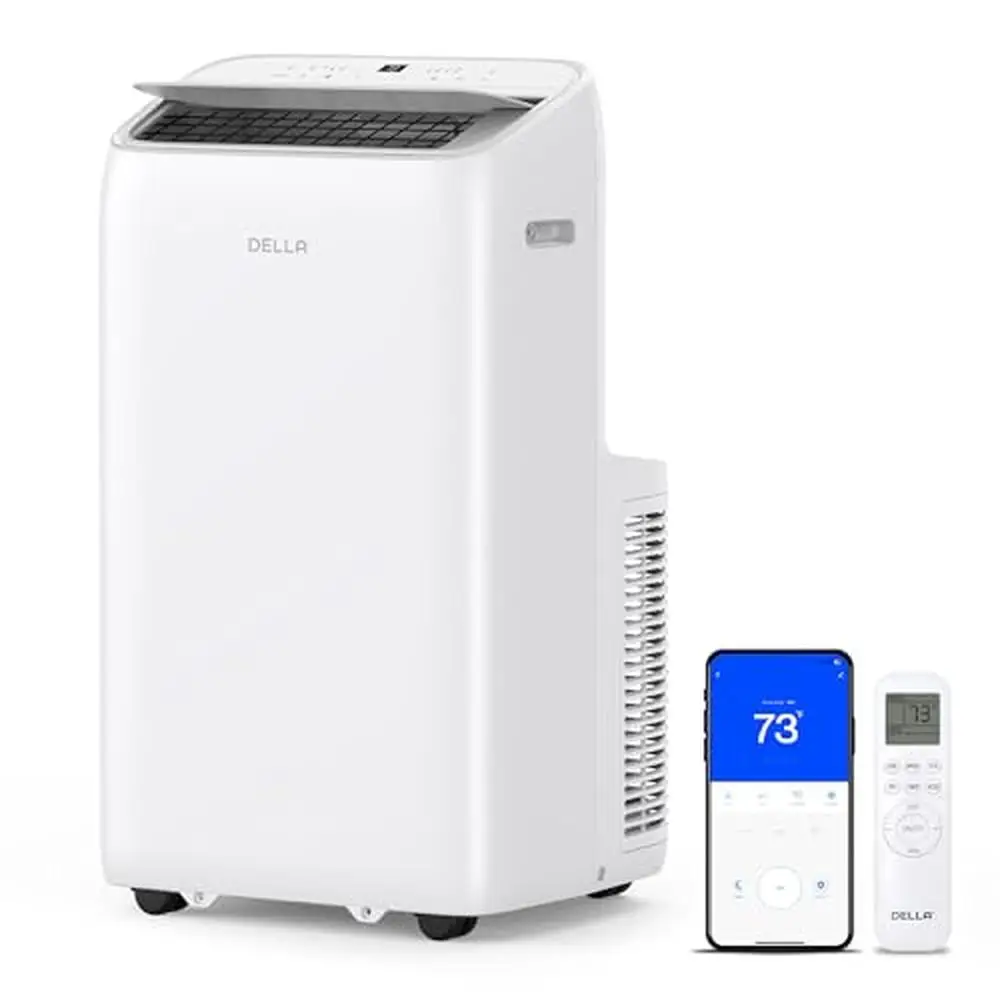 14000 BTU Inverter Draagbare airconditioner Ultrastil Energiebesparend AC 450 m2. Ft Alexa Compatibel met afstandsbediening 3-in-1 koeling