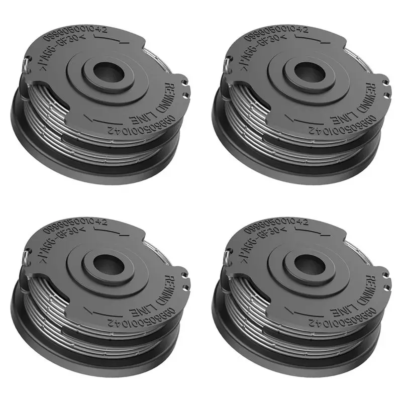 NOCM 4Pcs 1.65mm 6.1M F016800351 String Trimmer Replacement Spool Line for ART 24 27 30 30-36 LI Grass Trimmer
