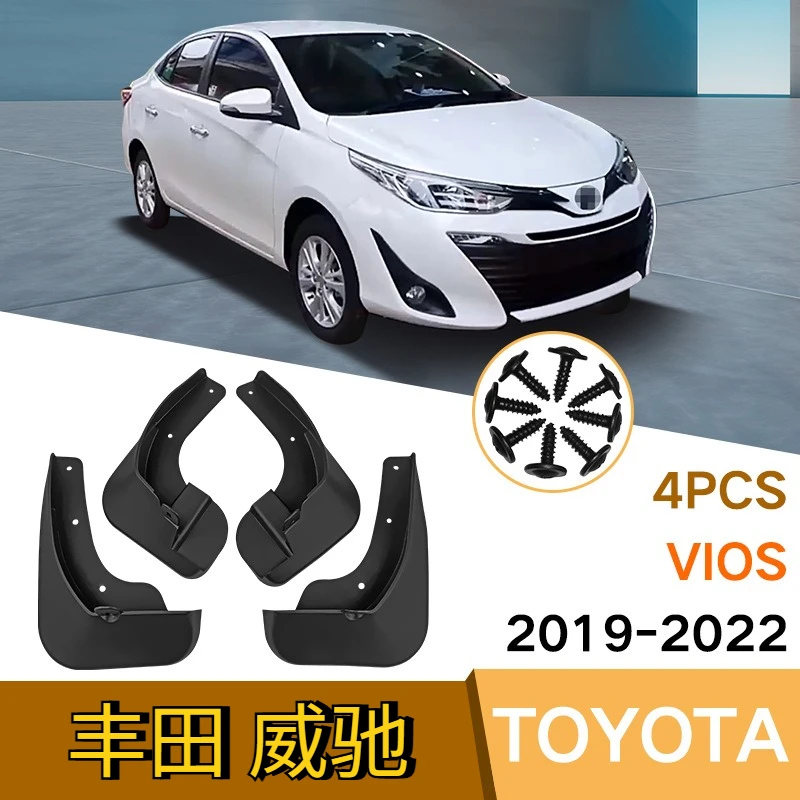 

Waterproof and splash-proof for Toyota Vios 2019-2022 car tire fenders