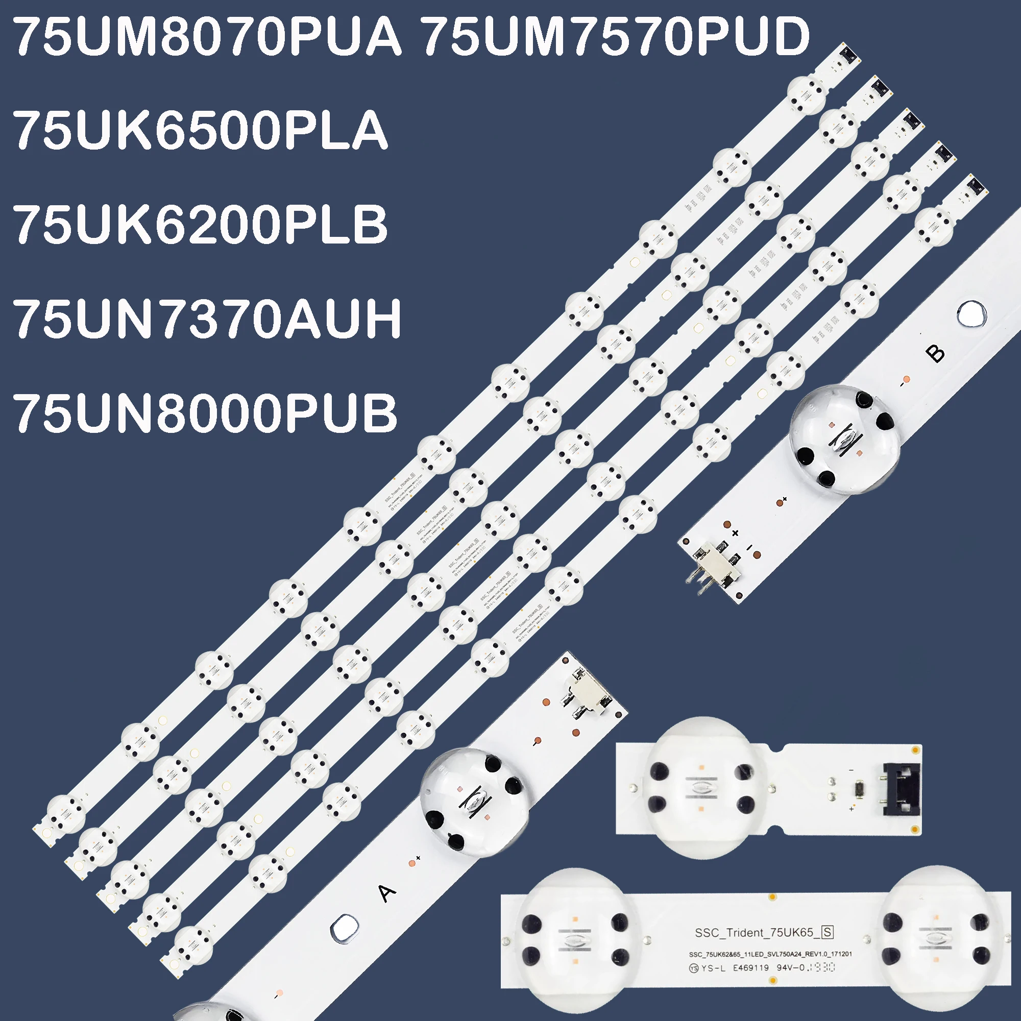 ledバックライト-75uk6200plb-75uk6570pub-75uk6190pub-75uk6190-75uk6570aua-75uk6570psa-75uk6570pud-75uk6520psa-75un6950-75uk65用