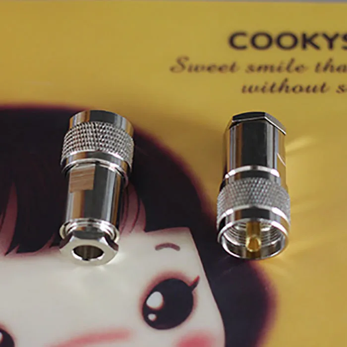 

50-5 Feeder Thick needle M male, high-grade assembly type, connector PL259