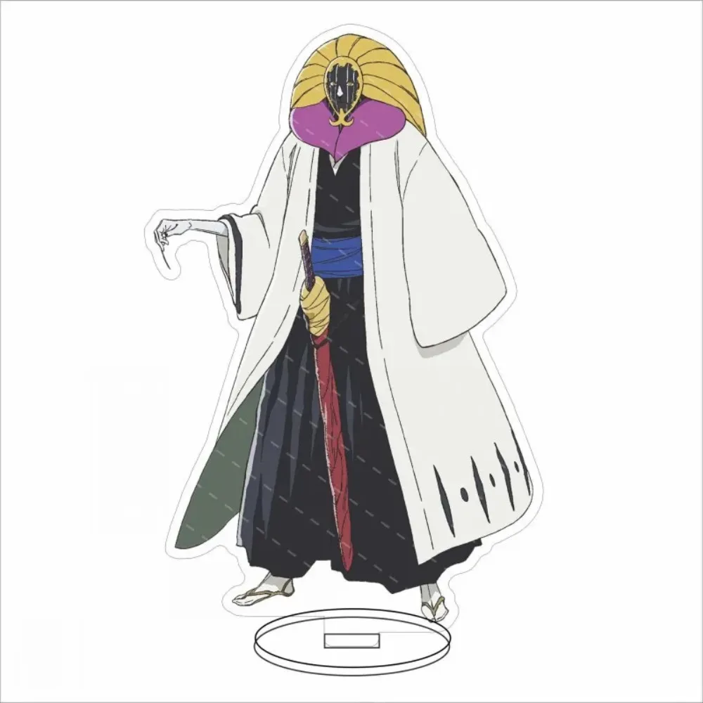 Cartoon Anime Acrylic Stand Kurosaki Ichigo Urahara Kisuke Aizen Sousuke Character Cosplay Model Plate Sign Desk Decor Fans Gift