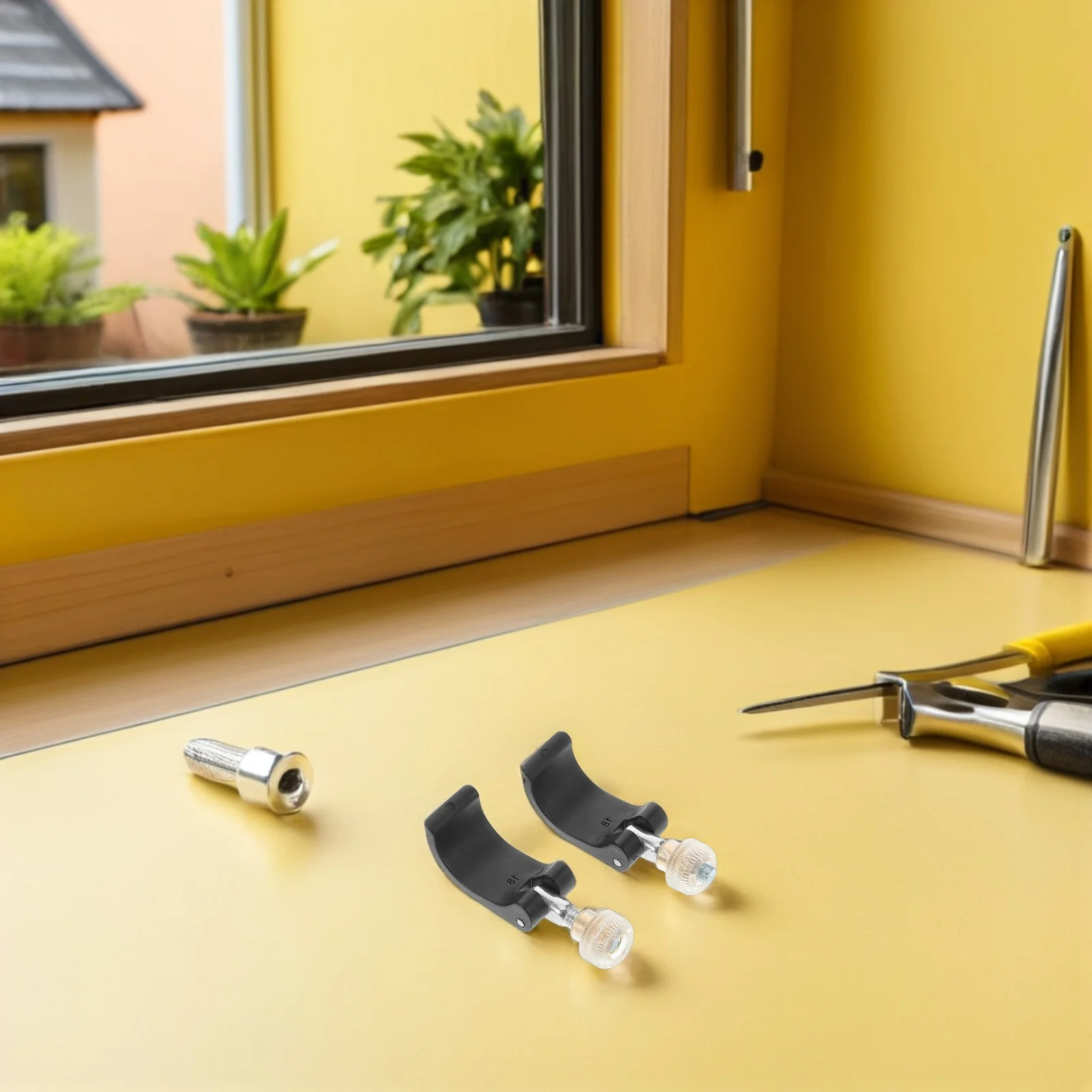 

8Pcs Mountaineering Pole Lock Clip - Rugged External Locking Fastener - Portable Trekking Pole Buckle for Hiking and Outdoor Use