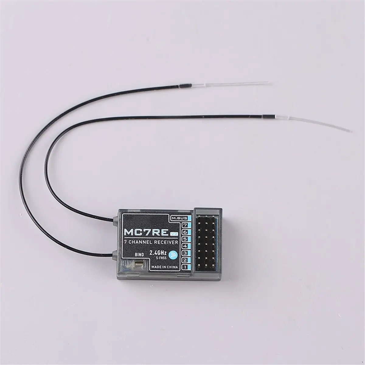 A72Z Receiver MC7RE-V2 6-Channel 2.4ghz Model Aircraft Suitable for Mc6c/7/Mc8b Mini Remote Control Vehicle Vessel Toys Parts