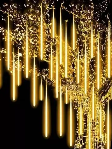 Solar Led Light Outdoor Meteor Shower Rain Lights Waterproof Garden Decor Outdoor Street Garland New Year Christmas Decoration