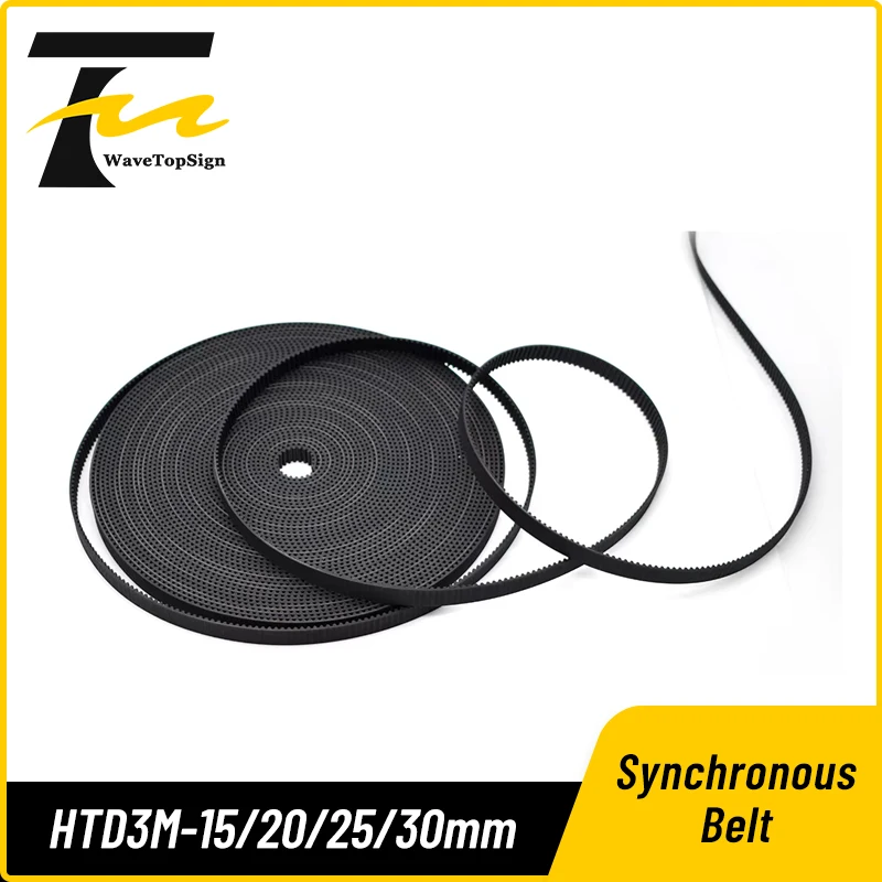 wavetopsign Open Synchronous Belt Htd3m Width 15mm 20mm 25mm 35mm