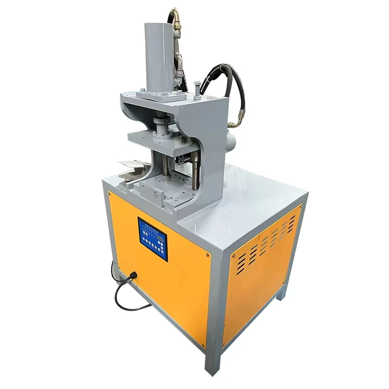 

Hydraulic Square Hole Puncher Notching Machine 45 Degree Angle Electric Cutter Multistation Different Metal Punching Machines