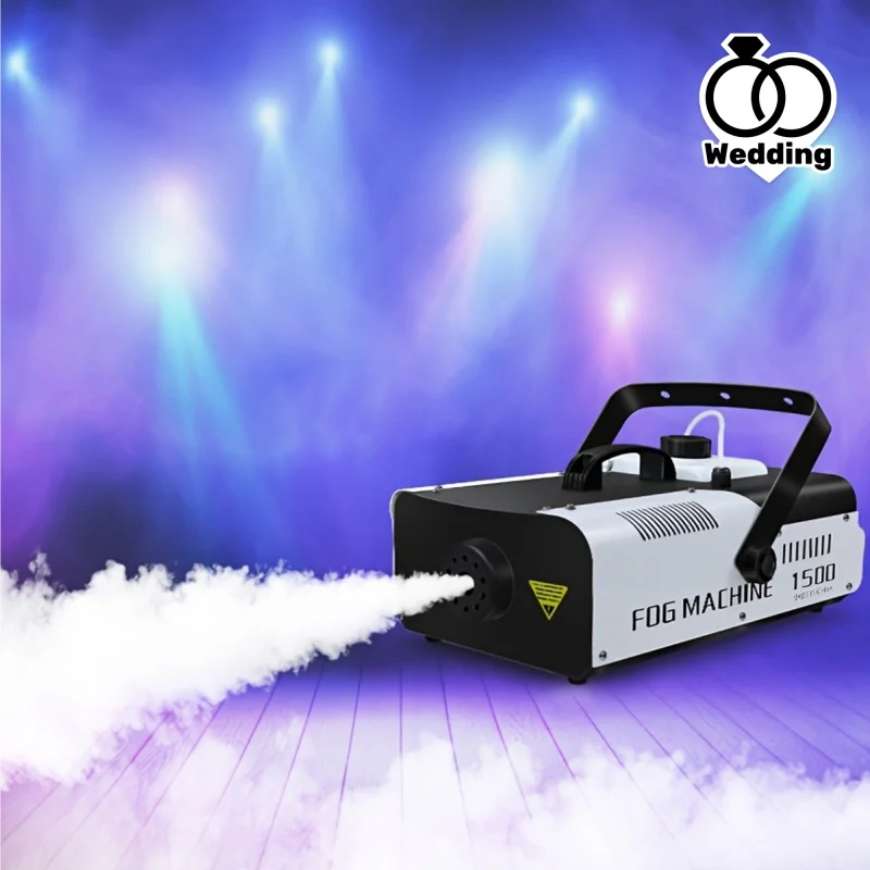 

Эжектор для изготовления дыма мощностью 1500 Вт,20000 кубических футов тумана, оснащенный комплект 2 контроллеров, DJStage, вечеринка на Хэллоуин, свадьба, специальный