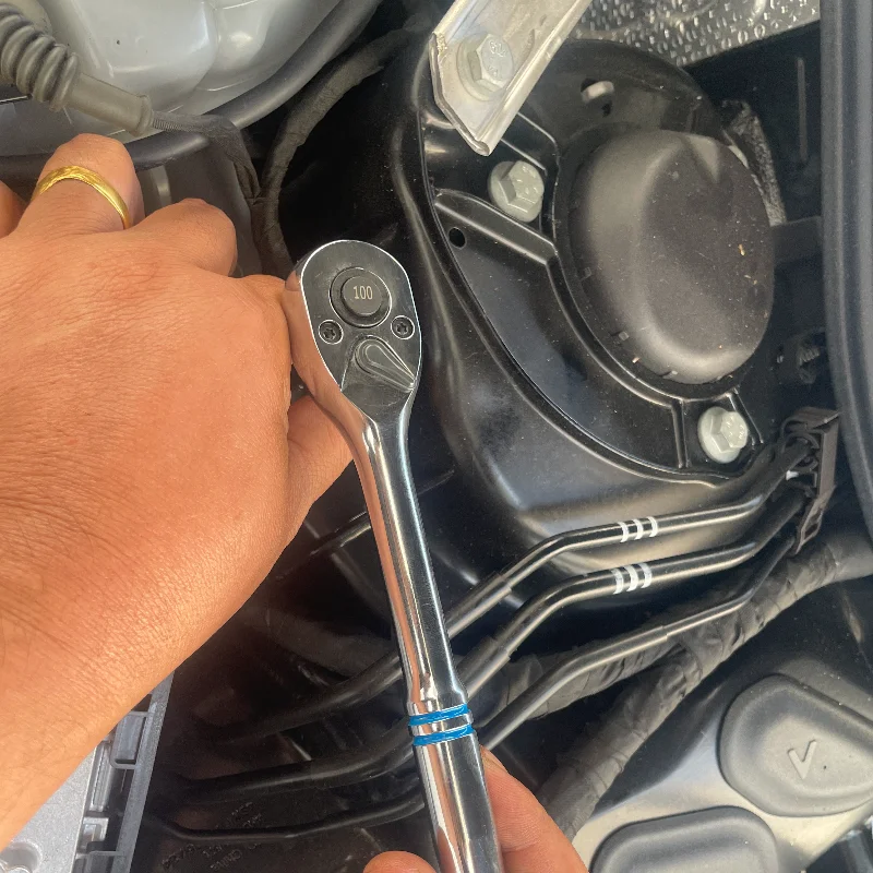 3 pçs 100 dentes catraca lidar com chave multiferramenta ferramentas para catraca 1/4 "3/8" 1/2 "drive catraca resistente chave ajustável