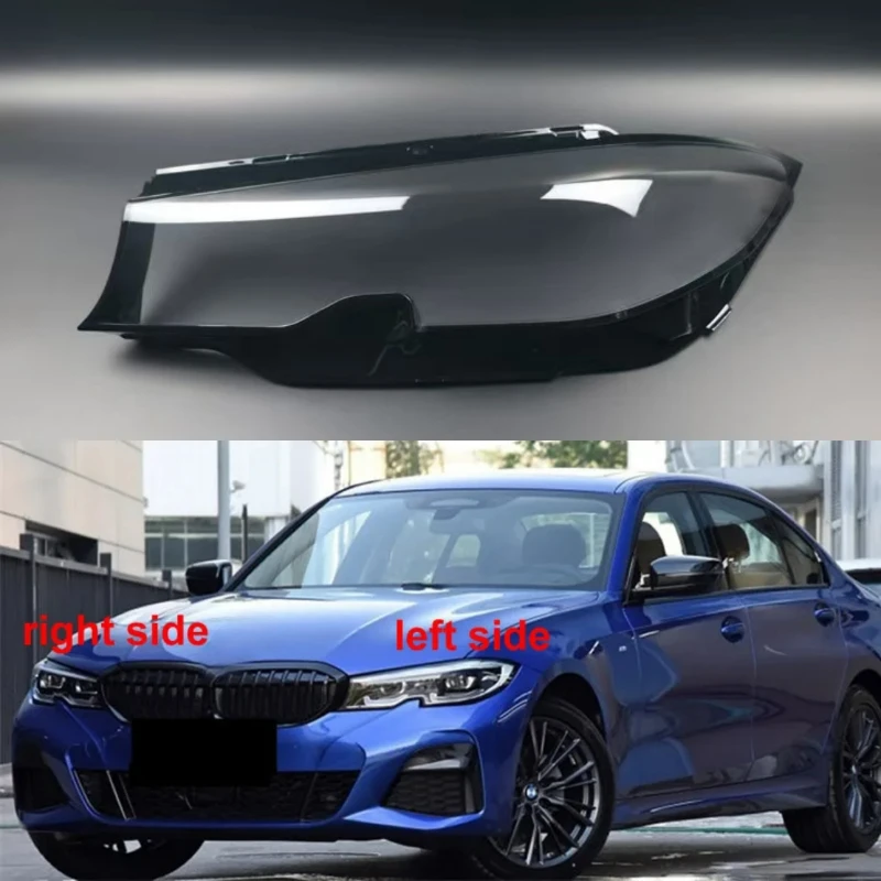 For BMW 3 Series G20 G28 320i 330i 325Li 2020 2021 2022 Halogen Front Headlight Shell Lampshade Headlamp Cover Plexiglass