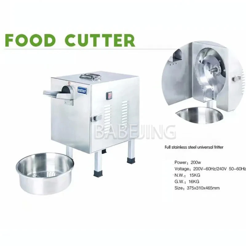 

Многофункциональная электрическая машина для резки овощей, настольная измельчитель лука из нержавеющей стали, слайсер для чили, кухонный прибор