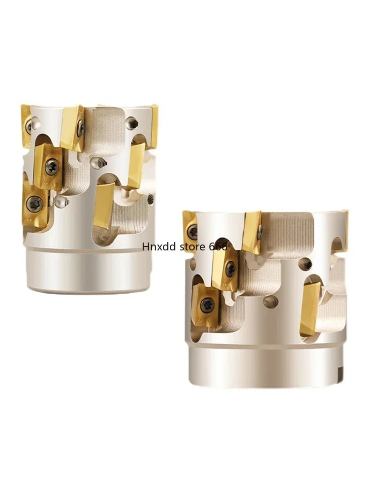 Knife open thick spiral knife machining center milling rod end face right angle corn kernels milling cutter head
