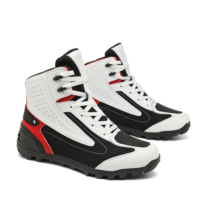

Motorcycle Waterproof Commuting Boots Off-road Rally Motorcycle Shoes Motorcycle Travel Outdoor Leisure Hot Style Cycling Shoes