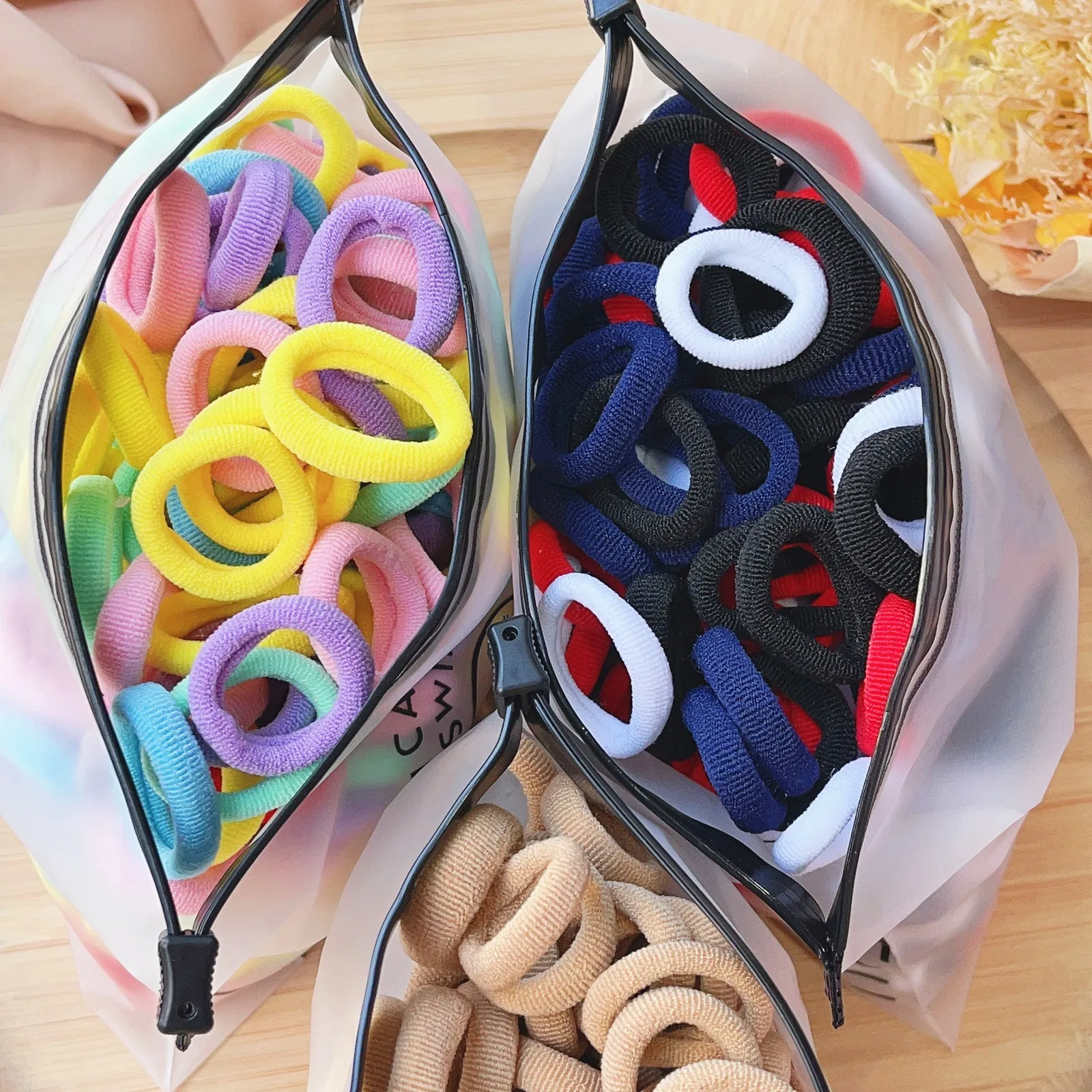 Kids Elastic Hair Bands - Assorted Set 2