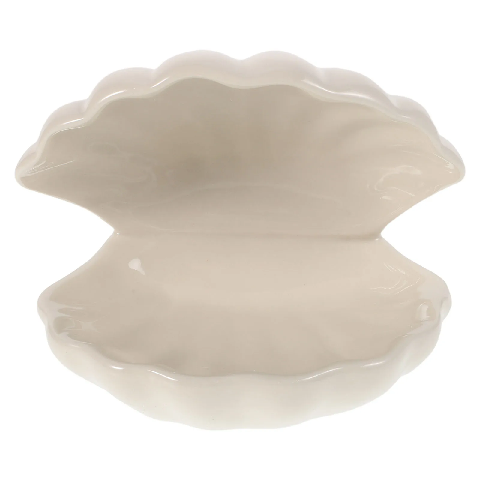 

Шкатулка для украшений в форме ракушки, компактный органайзер для хранения, декоративный поднос, маленькая подставка для колец для спальни и ванной комнаты