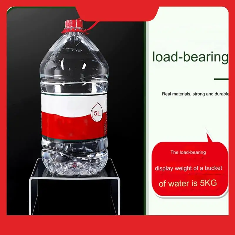 

Акриловая прозрачная U-образная полка для хранения Акриловая полка для обуви Разделитель Настольная стойка для косметики