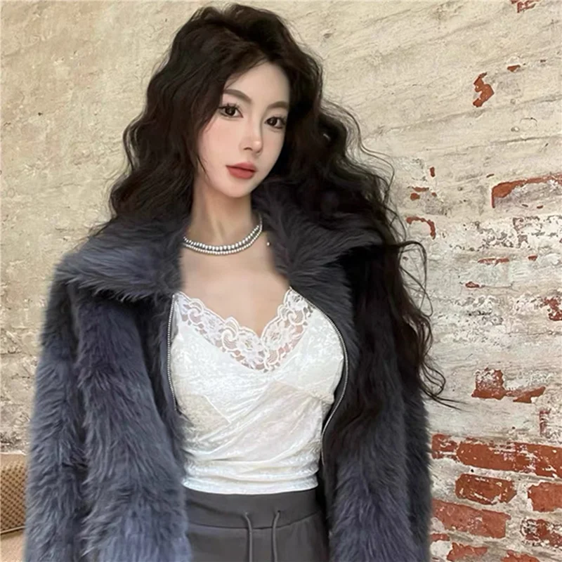 Faionable Gold Velvet Lace Trim Design Strap Vest Women's Autumn Winter Slimming Slim Fit Beautiful Ba Top Nylon Spandex