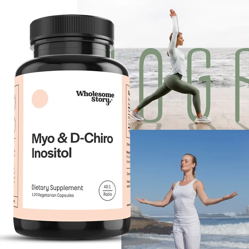 Inositol & D-Chiro Inositol Blend | Most Beneficial 40:1 Ratio | Female Hormone Balance & Healthy Ovarian Function Support