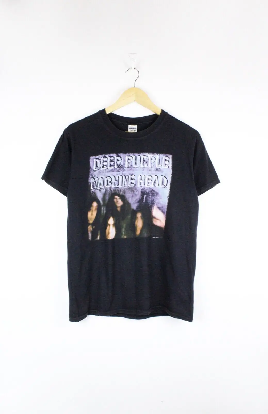 Mens Deep Purple Machine Head Print Crew T Shirt Size M Y2K