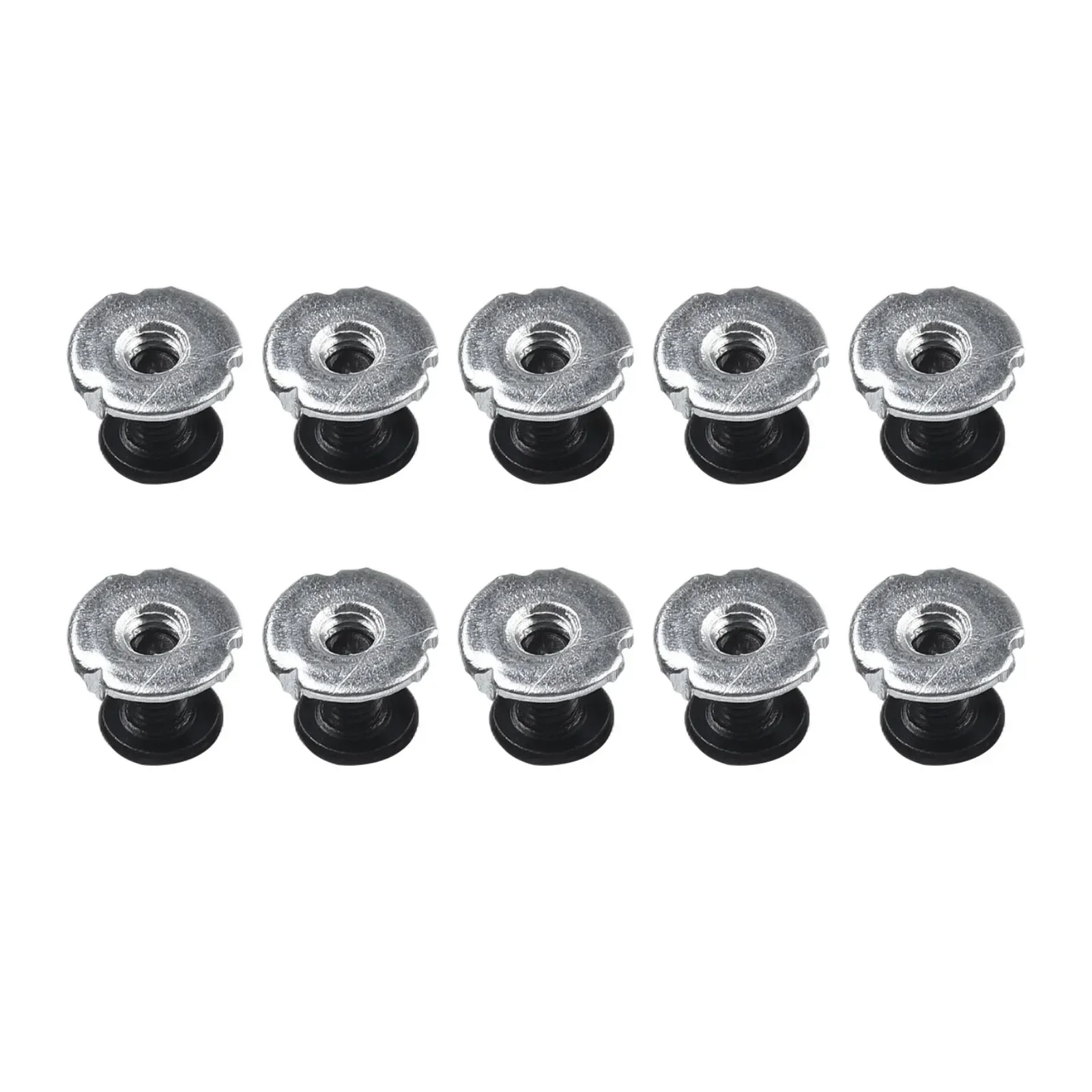 Mounting Screws Nut Bolt 10 Pairs Inline Roller Skate Replacement Mounting Screws And Nuts For Enhanced Performance