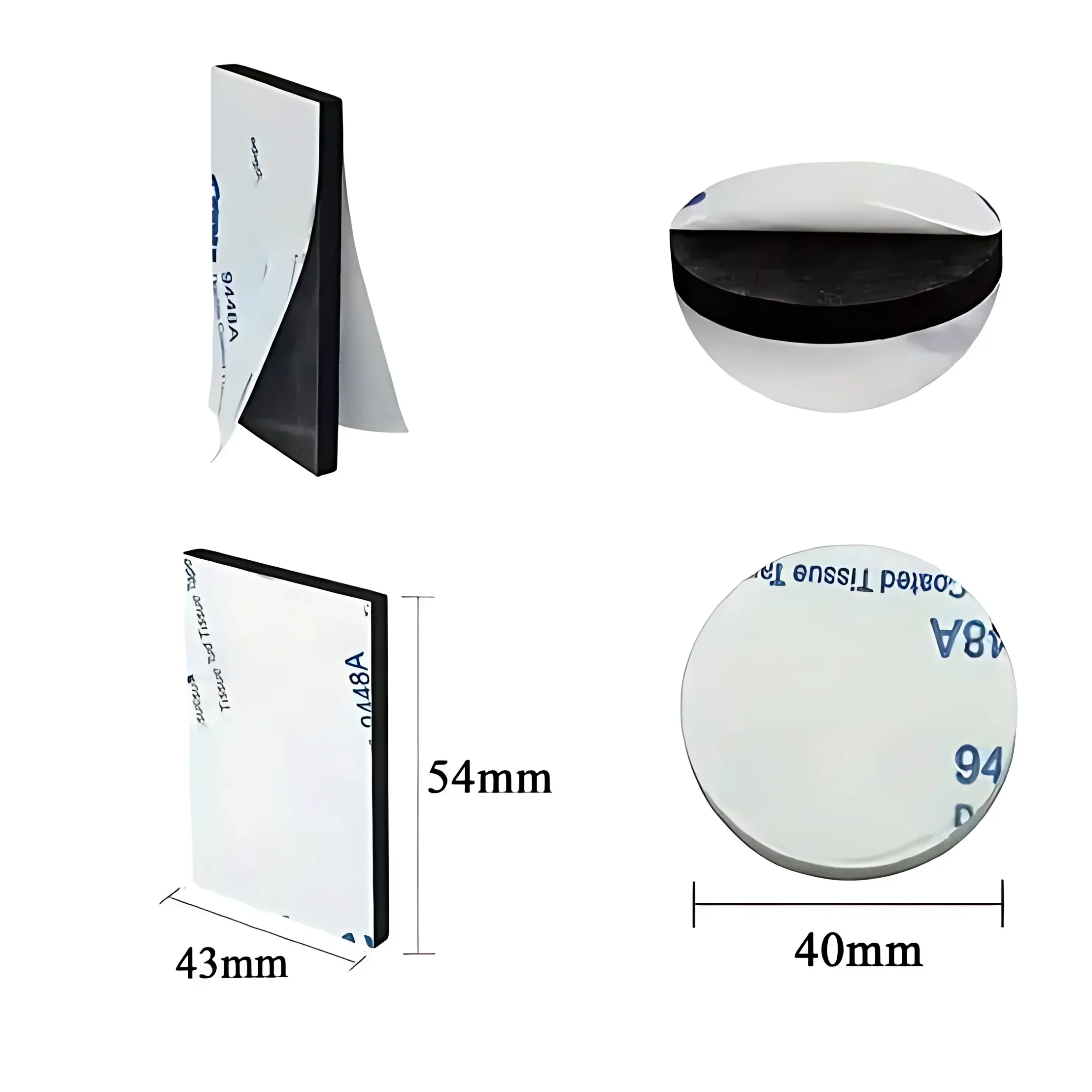 Strong VHB Double Sided Foam Tape No Trace Self Adhesive EVA Foam Sticky Decor Strong Pad Mounting Sponge Adhesive Fixed Wall