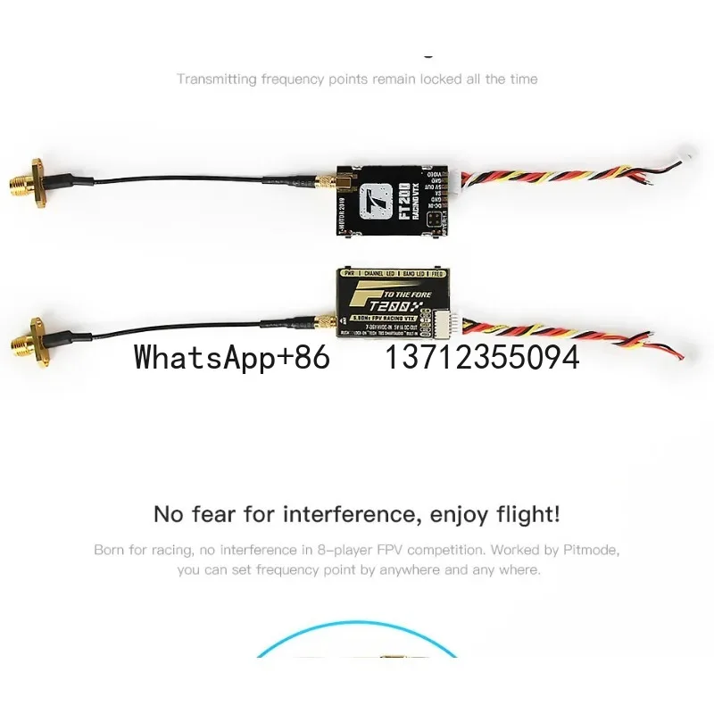 

FT200 5,8 ГГц FPV Racing Flight Controller PCB Легкий 3-6S FC с экранным меню и VTX SWITCH Аксессуар