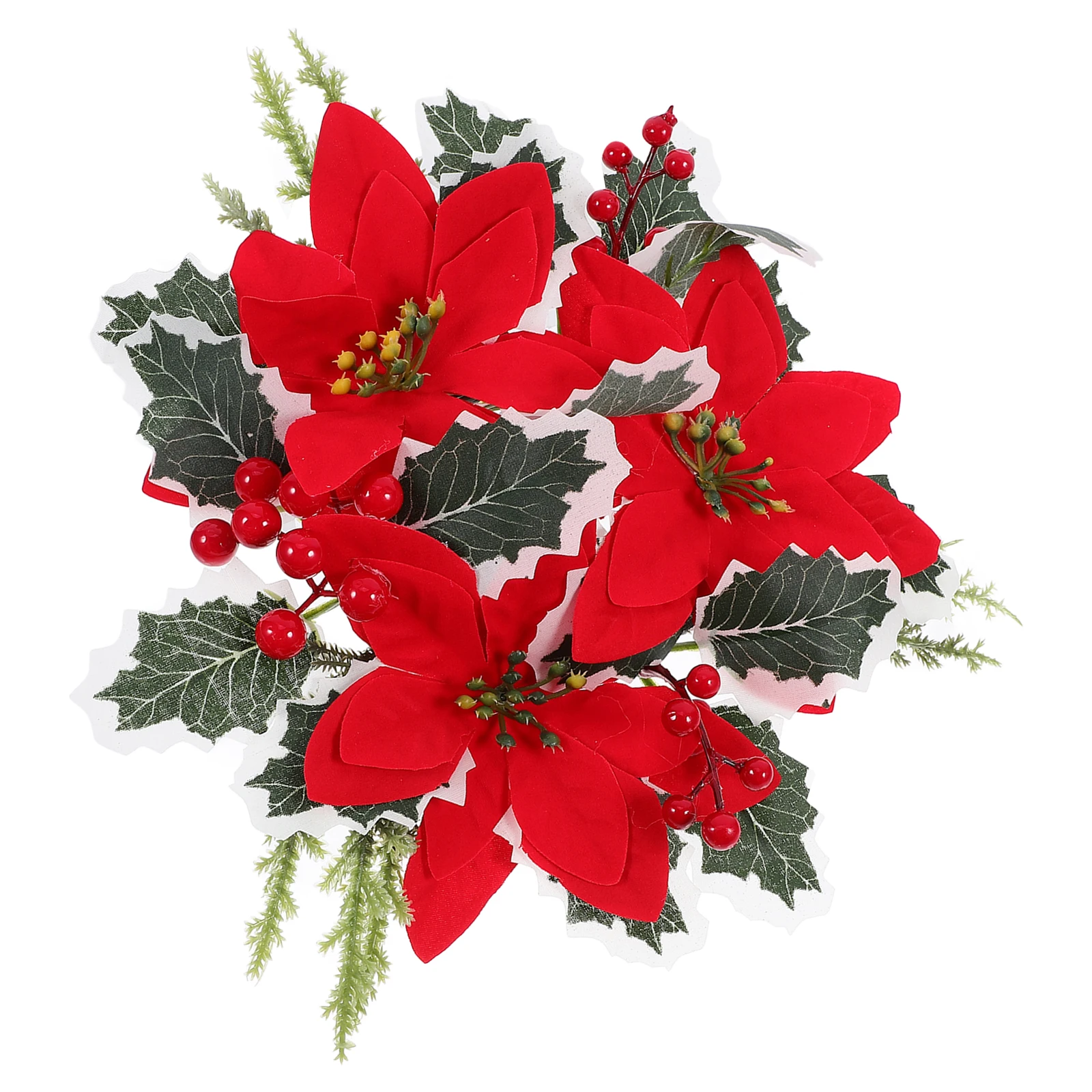 

Mini Wreath Home Decor Holiday Party Supplies Christmas Ornament Door Hanging Ring Table Centerpiece Artificial