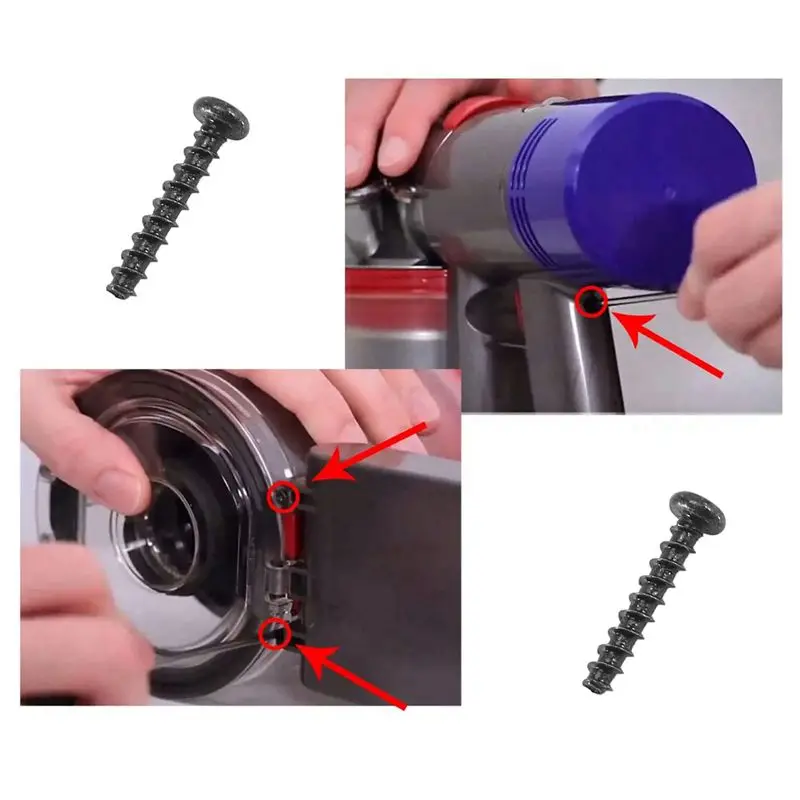 BAAJ-30X Universal Screws For Dyson V6 V7 V8 V10 V11 Vacuum Cleaner Power Pack/Battery SV09 SV10 SV11 SV12 SV14 B view 2