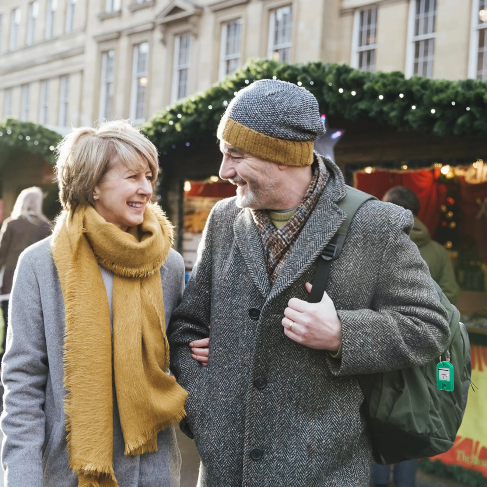 50 قطعة حلقات المفاتيح القوية معرف العلامات عدد تسميات مقاومة للصدأ للسفر المنزل مكتب استخدام العلامات الرئيسية علامة الأمتعة