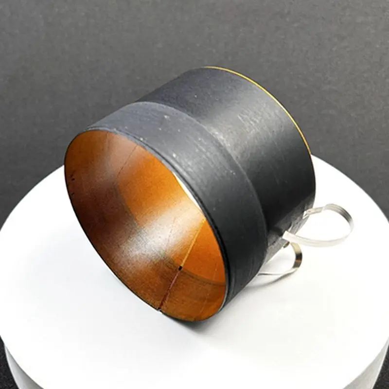 

1 шт. 79,6 мм звуковая катушка для низкочастотного динамика с плоским проводом, запчасти для ремонта басовых динамиков профессиональных аудиосистем и гитарных колонок