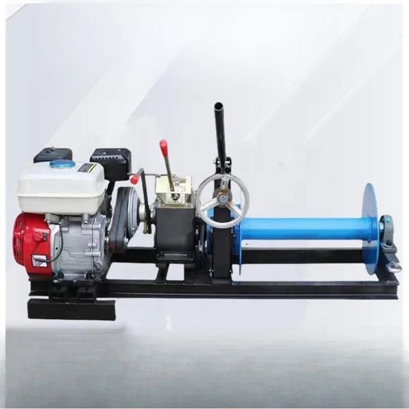 Small grinder winch 1 ton mountain pulling wood pulling bamboo aerial ropeway transportation