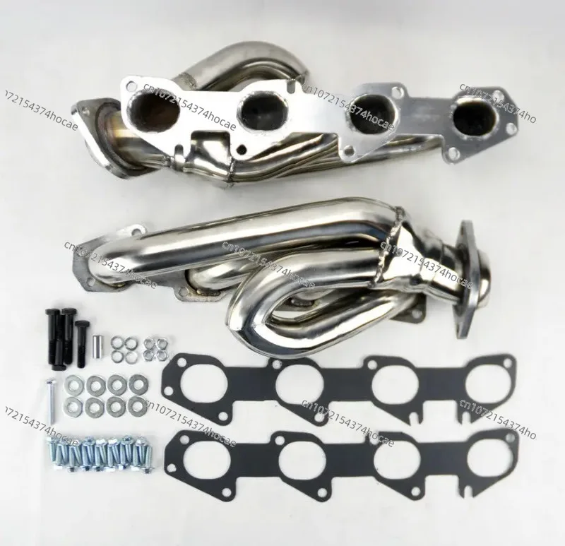 High-quality stainless steel racing exhaust manifold assembly for 2009-2018 Type 1500 5.7 liter models, model silver EH28980