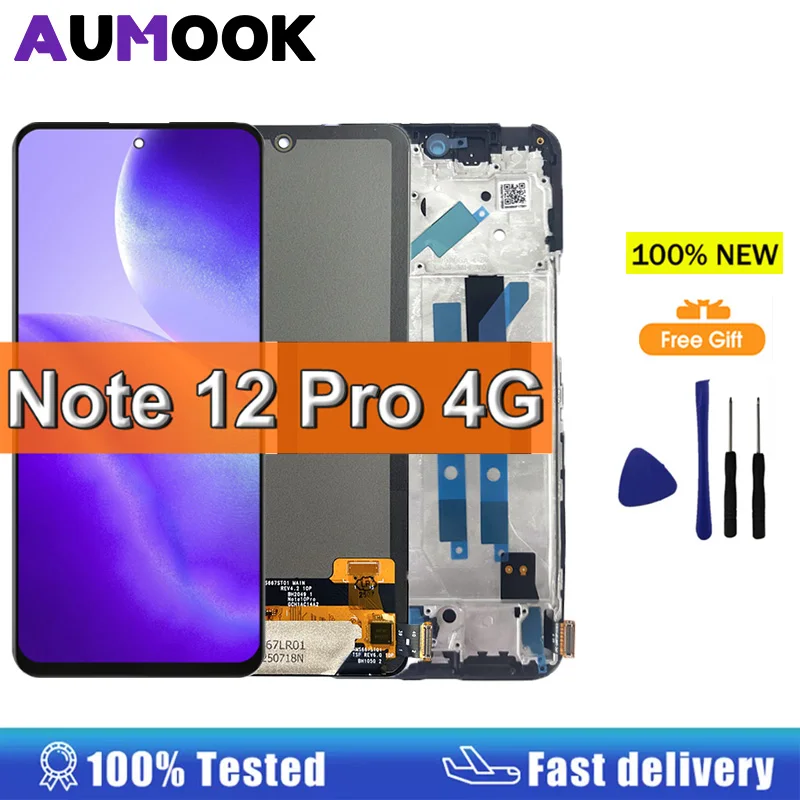 �y�Z�[�����z6.67�C���` Xiaomi Redmi Note 12 Pro 4G 5G LCD�f�B�X�v���C �^�b�`�X�N���[���A�Z���u�� Redmi Note 12 Pro 5G LCD�f�B�X�v���C���i�p