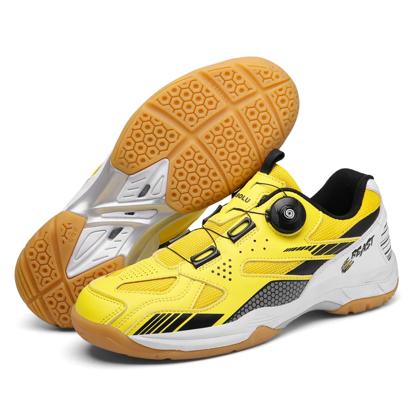 Scarpe da Badminton professionali per uomo Sneakers da Badminton leggere scarpe da Tennis di lusso scarpe da ginnastica da tavolo antiscivolo Tenis maschili