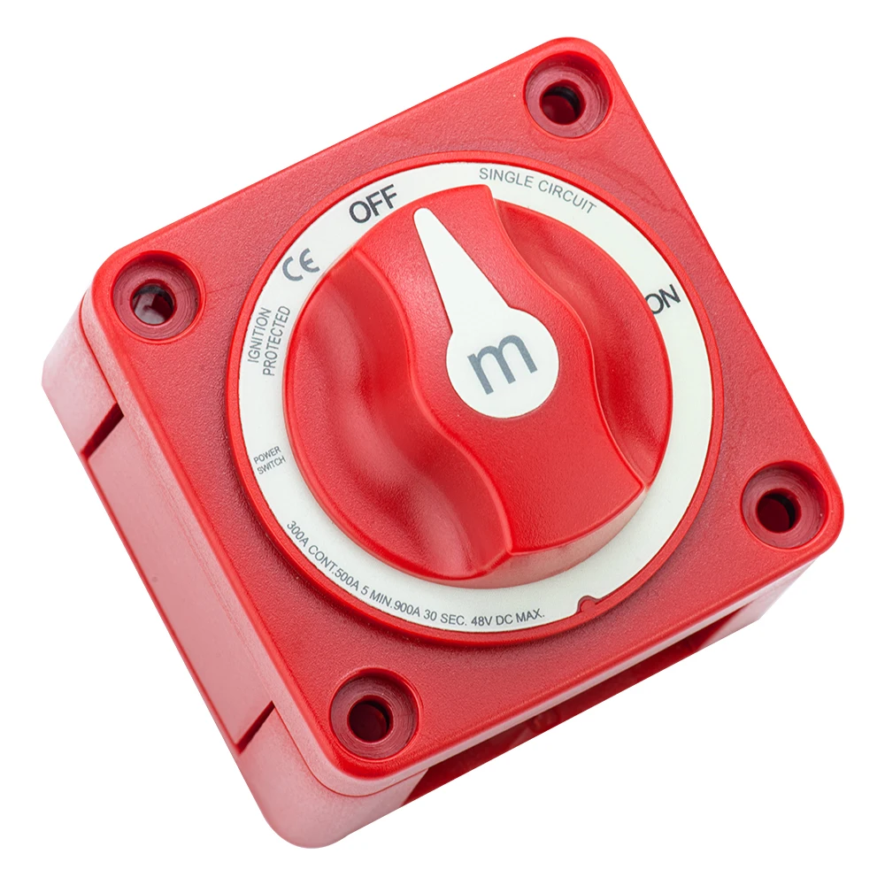 STTL 12-48V Waterproof 1-2-Both-OFF 3Pin Boat Yacht Marine Car Battery Power Cut Master Switch Disconnect Isolator