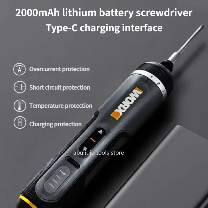 Imagem -02 - Conjunto de Chaves de Fenda Elétricas Chave de Fenda de Precisão sem Fio Ferramentas Elétricas Manuais Manuais Automáticos Tudo-em-um 4v Worx-wx242