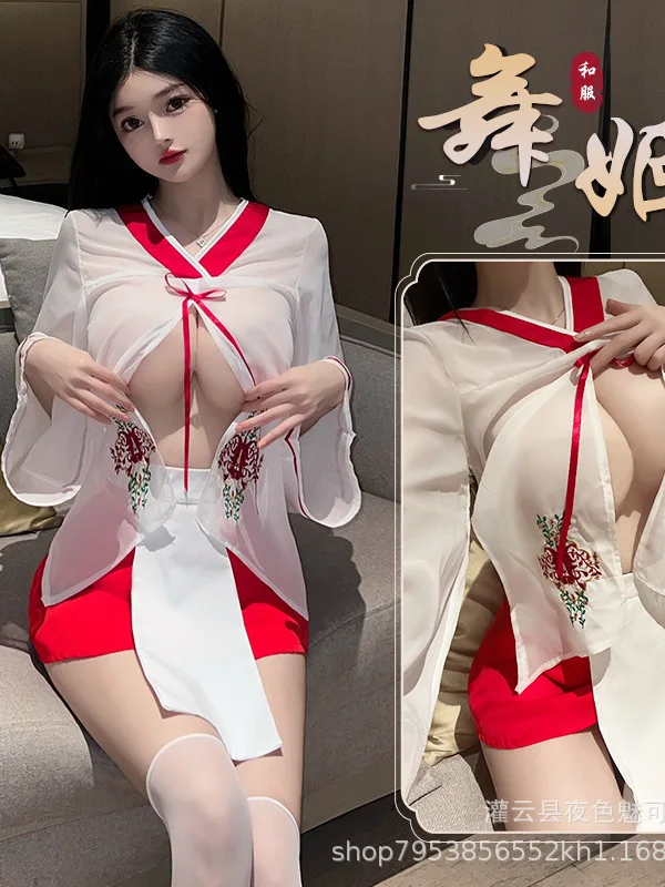 미니 메쉬 레이스 쉬어 드레스 투명 란제리 여성 섹시한 유니폼 유혹 크리스마스 드레스 우아한 뜨거운 섹시한 한국 여성 9P5U