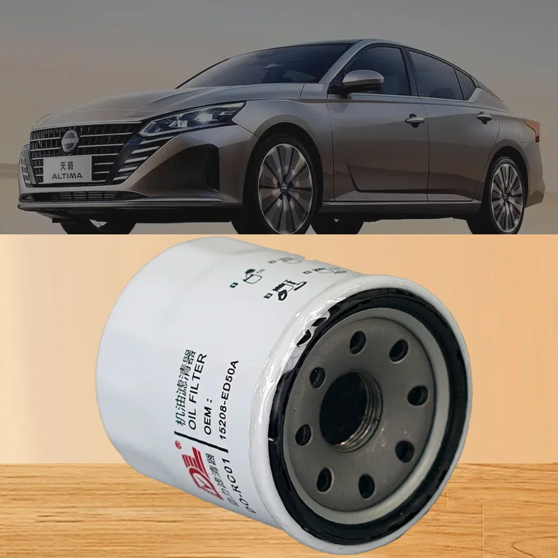 High Quality Oil Filter 15208-ED50A For NISSAN Sylphy, Teana, X-Trail, Qashqai, Bluebird, Murano, Cima, Kicks Auto Accessories