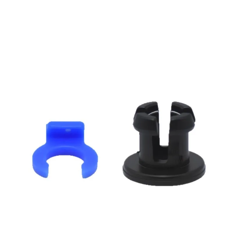 PTFE Pipe Blue and Black Jaw Buckle Fixed 4MM Pipe Pneumatic Connector 3D Printer Accessories