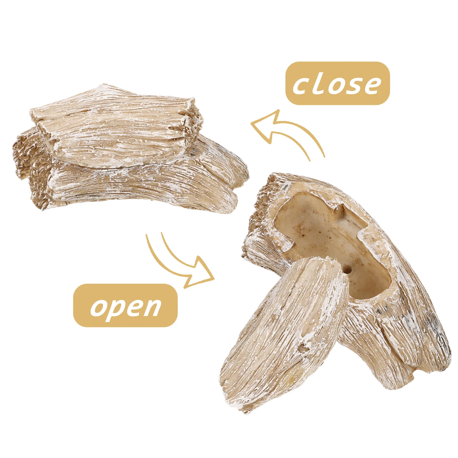 

Hider Box Garden Resin Holder For Spare Storage Fake Appearance Yard Key Saving Box Waterproof Hidden Key Container