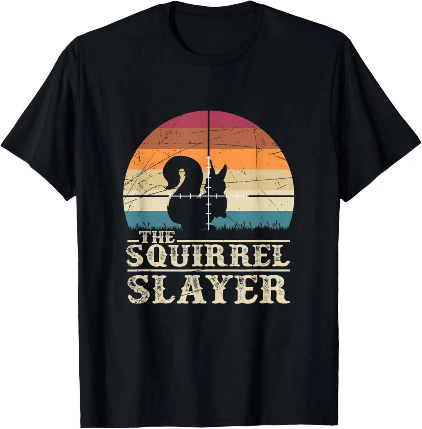 

Squirrel Hunter Zoo Animal Hunting Gift Squirrel T-Shirt