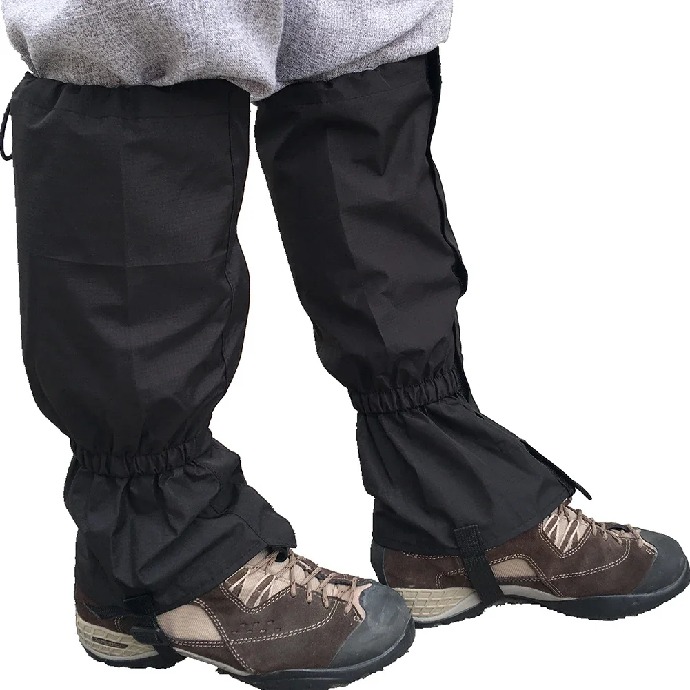 Hot Sale 1 pair X Gaiters Hit Color Hunting Waterproof Leg Protection Guard Hiking Walking Sandproof Legging Gaiters
