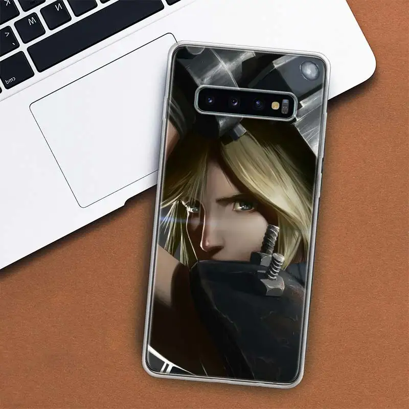 Final Fantasy Game Phone Case For Samsung Galaxy M21 M12 M31S M32 M51 M52 Note 20 Ulte 10 Plus 9 8 J4 J6 + J8 M11 F52 F62