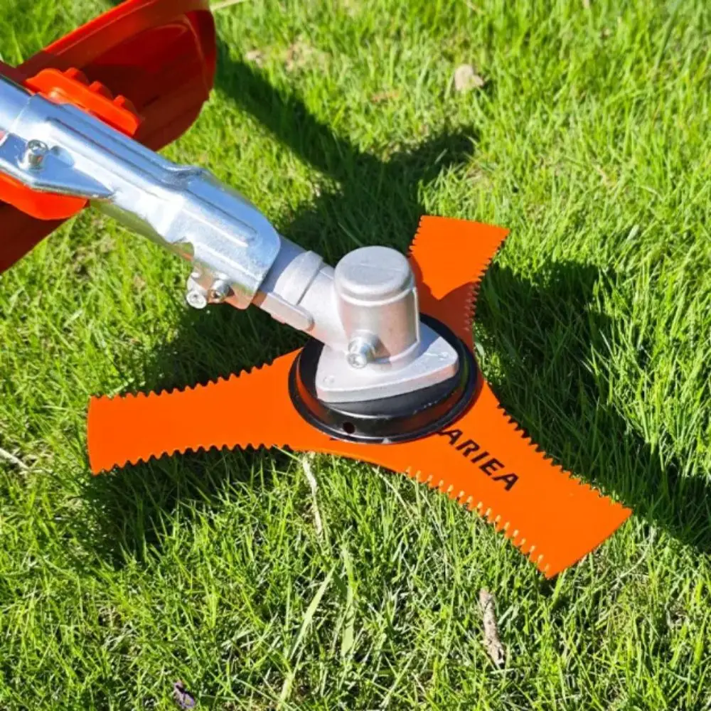 

Special Manganese Steel Lawn Mower Cutter Quenching Three Teeth Three Teeth Cutter Imported Steel Quenching Cutter Outdoor Use