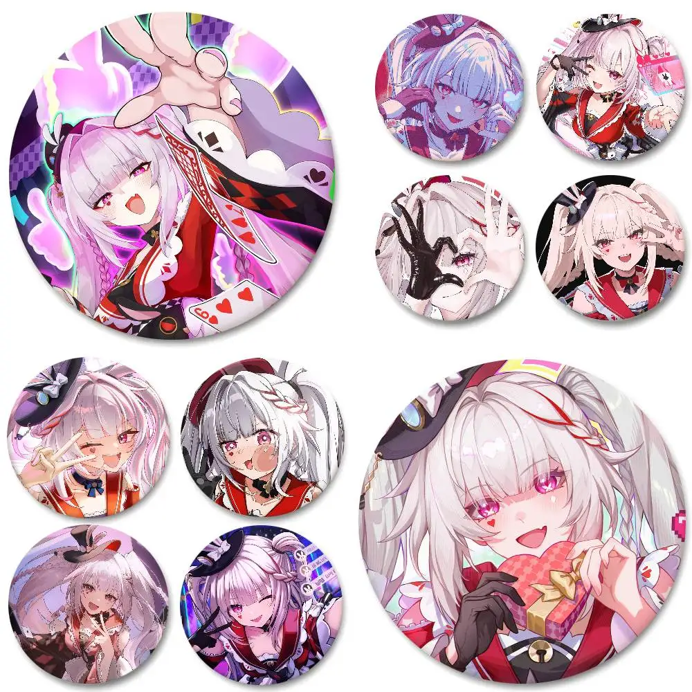 Game Honkai Star Rail Sparxie Round Badge Creative Brooch Clothing Backpack Accessories Lapel Pin
