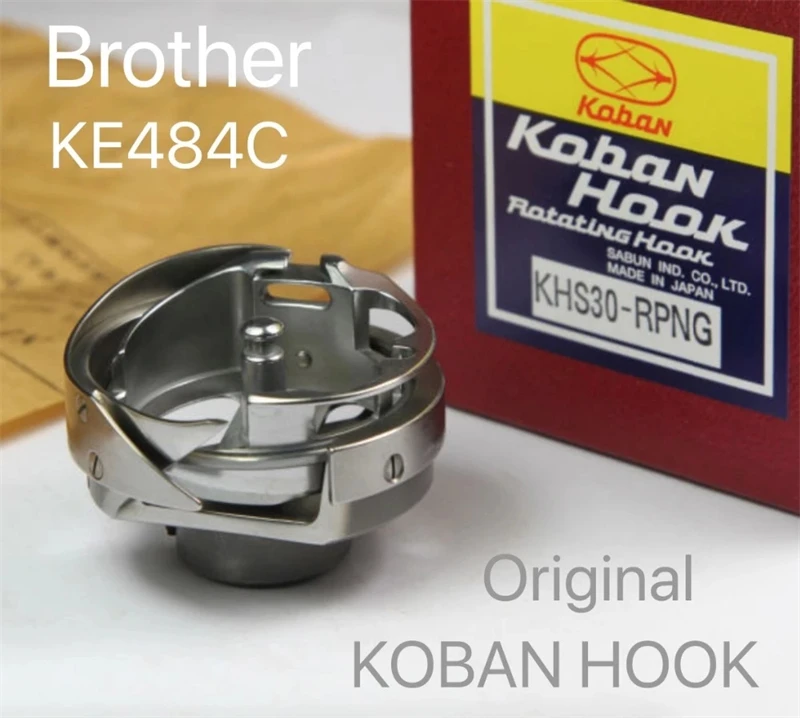 

ORIGINAL JAPAN KOBAN KHS30-RPNG ROTARY HOOK for BROTHER LK3-B484 / KE-484C SEWING MACHINE Hirose code HST-A / S00688-901