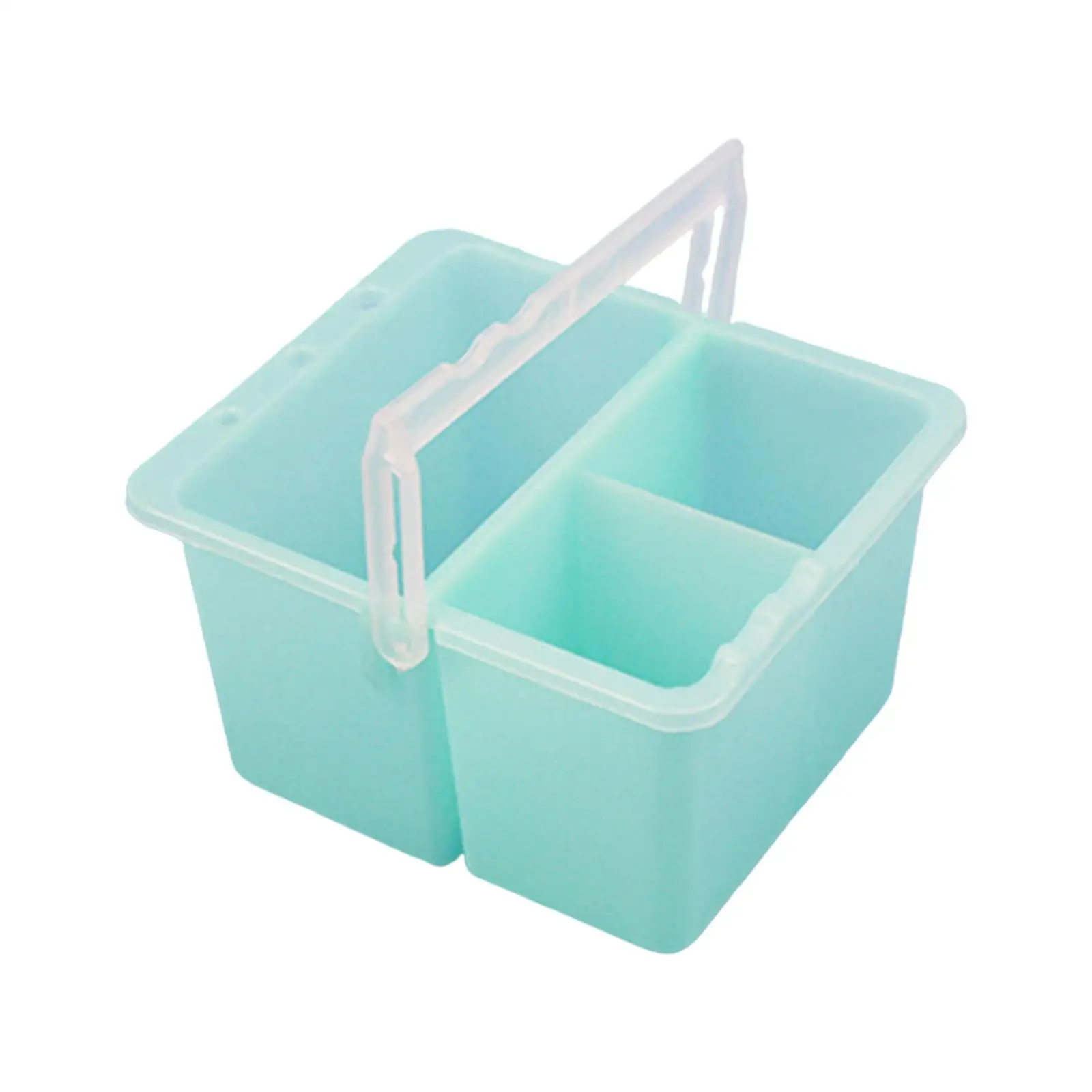 Multifuncional Paint Brush Lavar Balde, Portátil Paint Brush Basin para Crianças, Pote para Camping