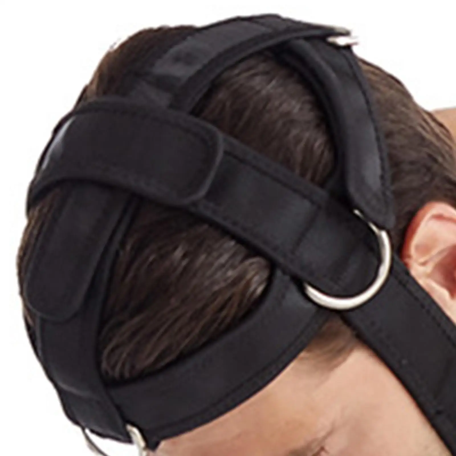 Head Neck Harness with Metal Loop Bodybuilding Fitness Gym Weight Lifting Head Neck Harness with Metal Loop Bodybuilding Fitness Gym Weight Lifting