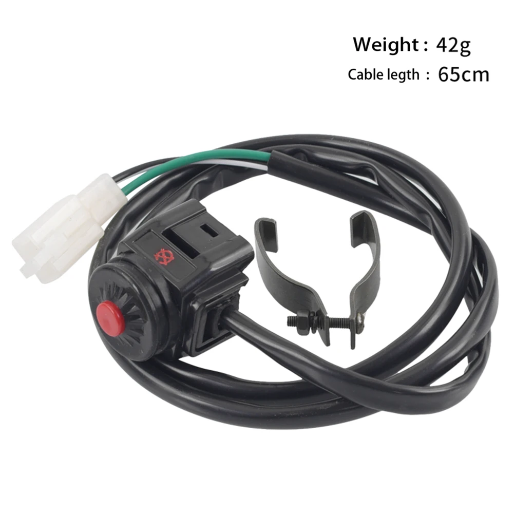 Universal ATV Motorcycle Dual Sport Dirt Quad Start Horn Kill Off Stop Switch Button Motorbike Accessories
