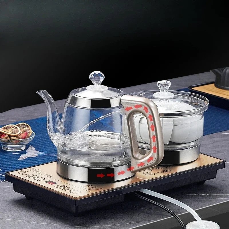 

Fully automatic, bottom water supply, kettle, recessed, integrated, tea set, set